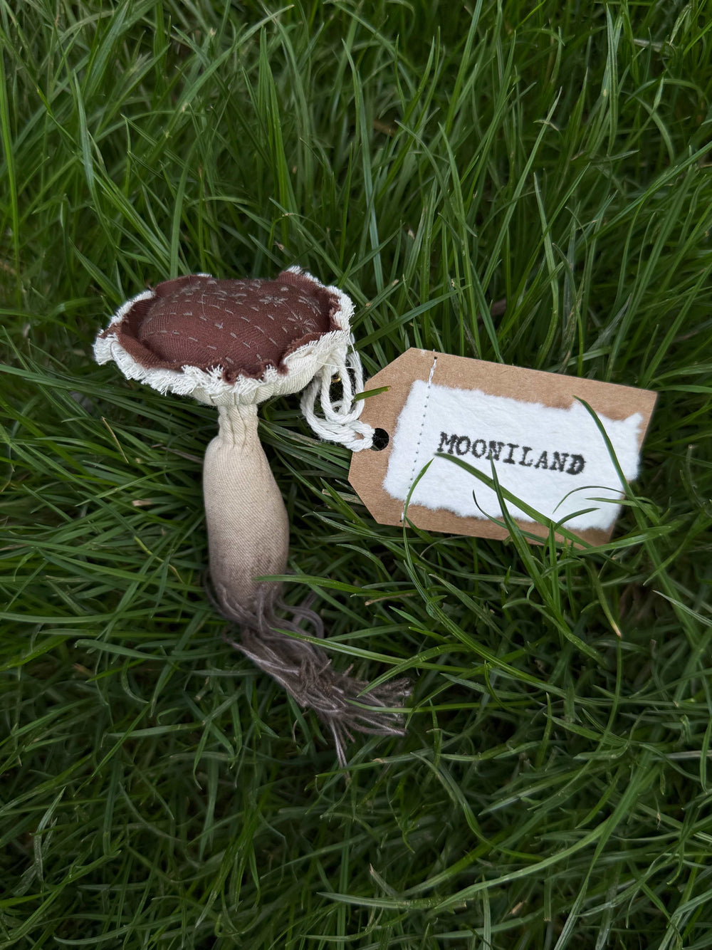 Woodland Poisonous Mushroom Brooch