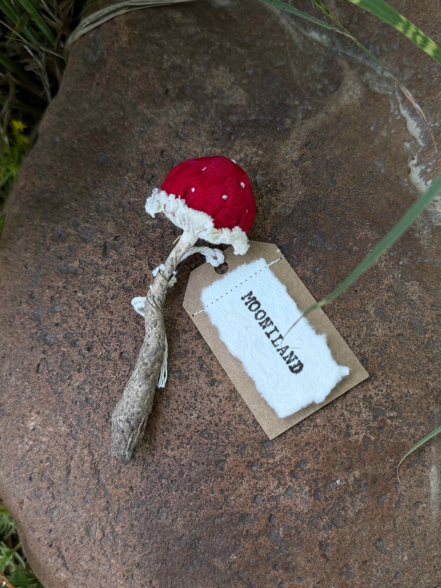 Cute Goblincore Mushroom Brooch