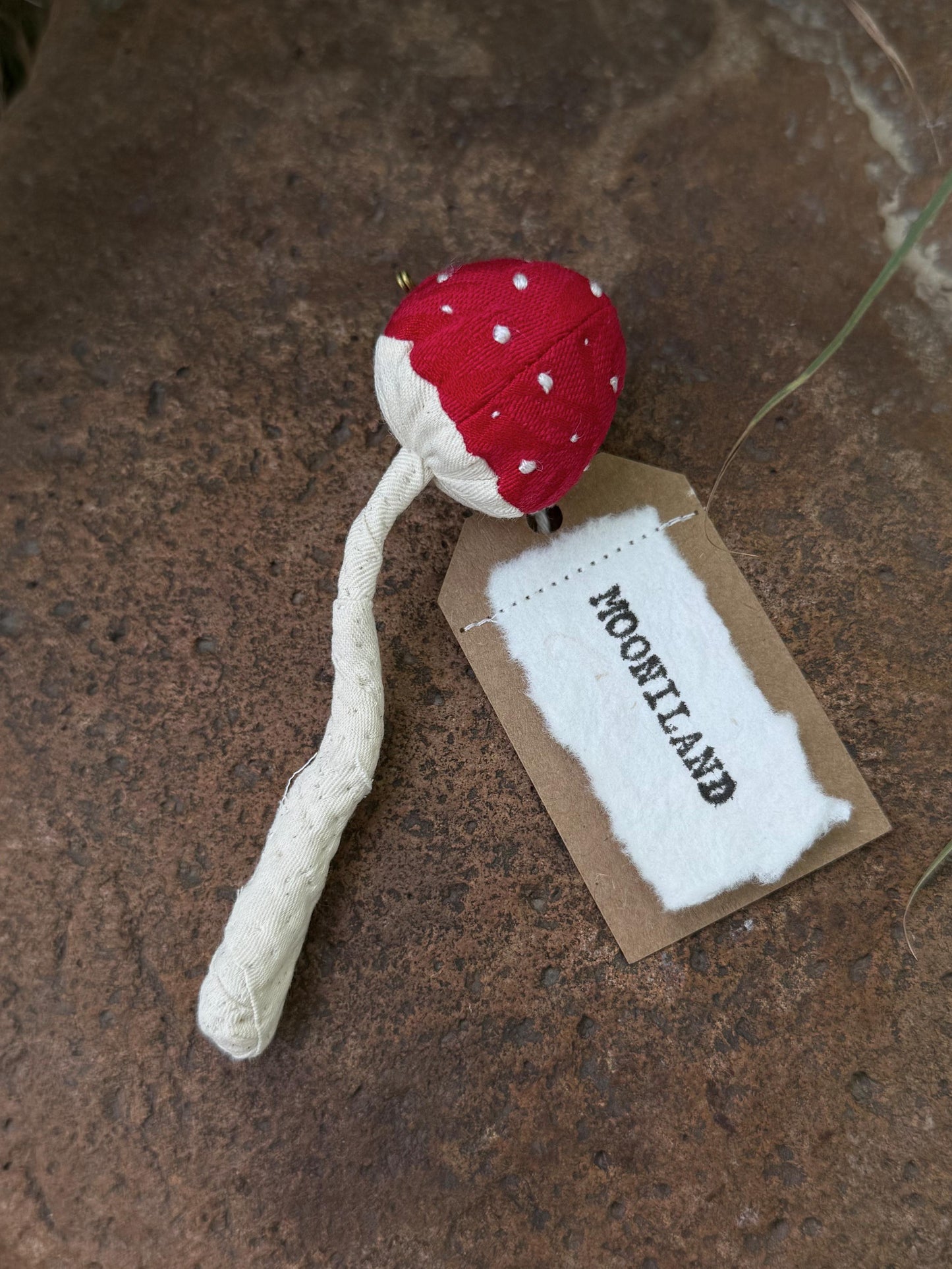 Kawaii Fairycore Mushroom Brooch