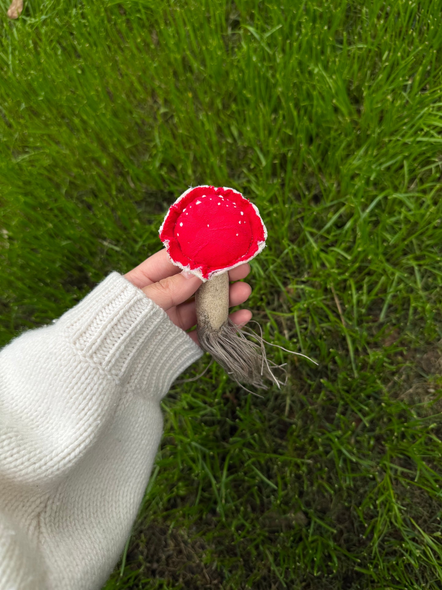 Woodland Forest Mushroom Brooch