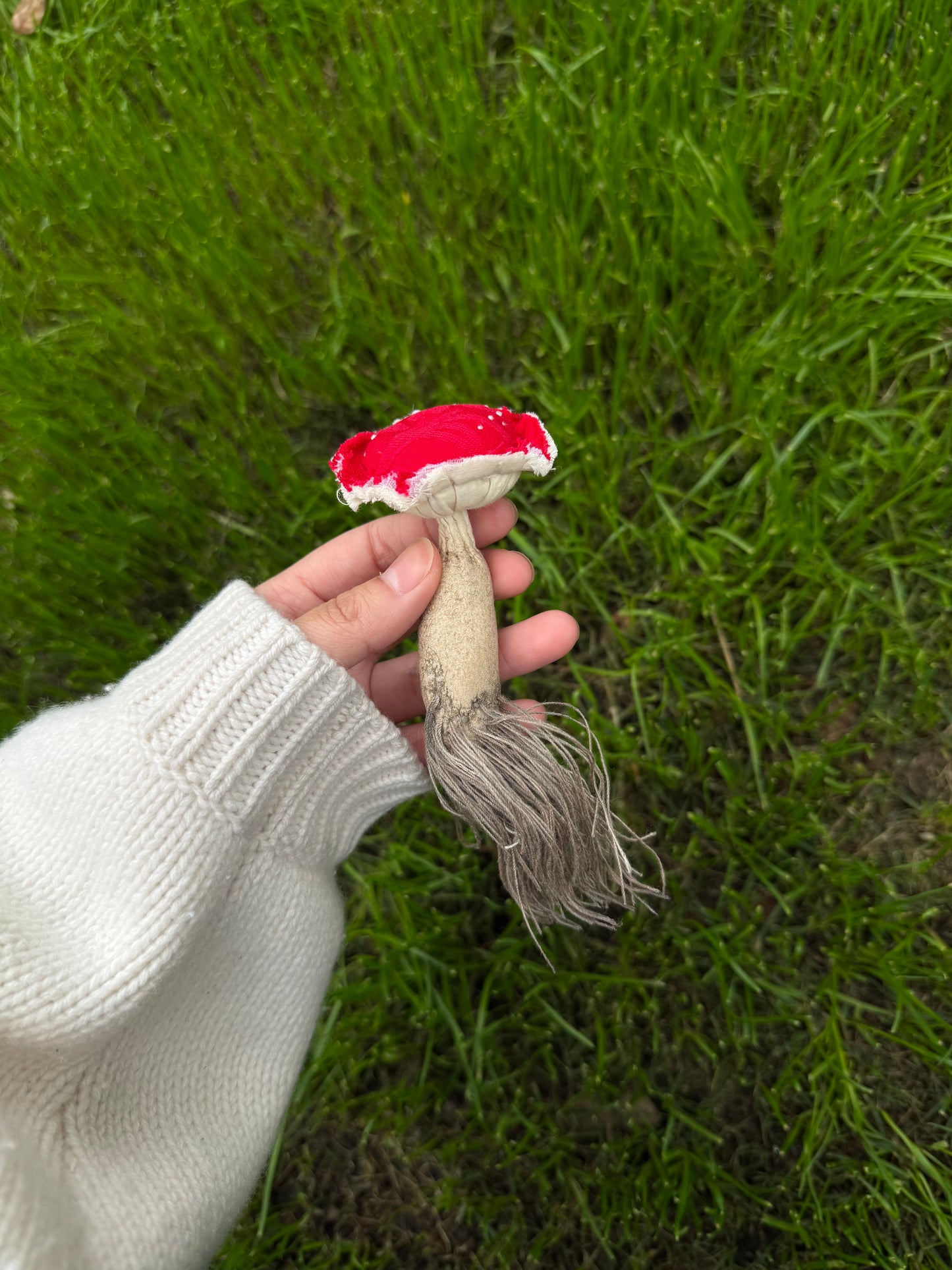 Woodland Forest Mushroom Brooch
