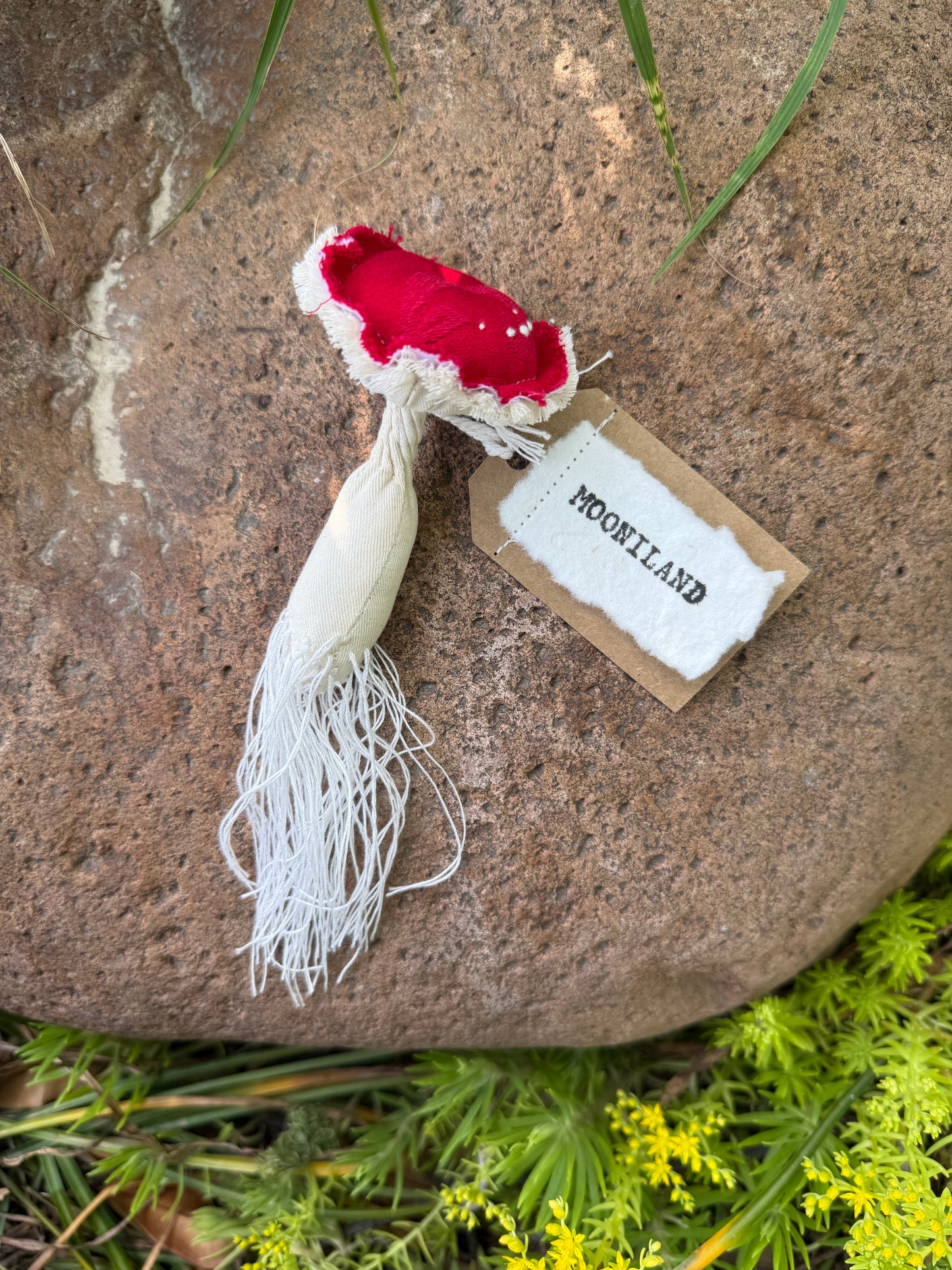 Woodland Mushroom Brooch